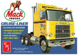 Mack Cruise-Liner Semi Tractor Cab 1/25 AMT 1062 Plastic Model Truck Kit - Shore Line Hobby