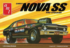 AMT 1970 Chevy Nova SS Pro Stocker 1/25 1142 Plastic Model Kit Race Car Model Kit AMT 