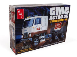 AMT GMC ASTRO 95 Semi Tractor (Miller Beer) 1:25 Plastic Model Kit 1230 Truck Model Kit AMT 