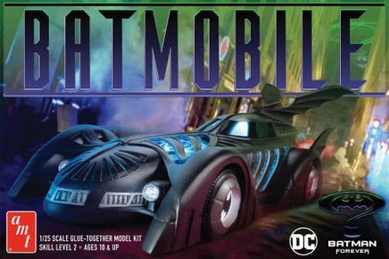 AMT Batmobile Batman Forever 1:25 1240 Plastic Model Kit Scale Model Kits AMT 