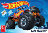 AMT RACE TEAM MONSTER TRUCK HOT WHEELS 1:25 SCALE MODEL KIT 1256