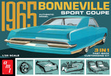 AMT 1965 Pontiac Bonneville Sport Coupe 3'n1 1260 1:25 Plastic Model Kit