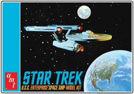 AMT Star Trek Classic USS Enterprise 1:650 1296 Plastic Model Kit Science Fiction Model Kits AMT 