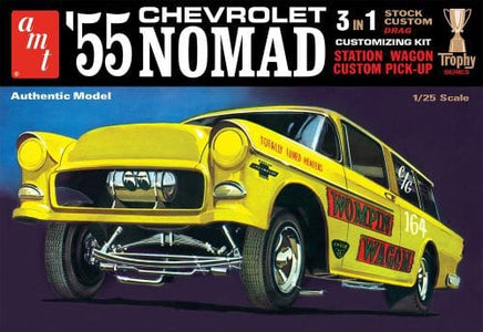 AMT 1955 Chevy Nomad Station Wagon Customizing Kit 1:25 1297 Car Model Kits AMT 