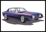AMT 1963 Studebaker Avanti 1:25 1312 Plastic Model Kit