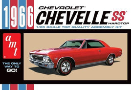 AMT 1966 Chevy Chevelle SS Hardtop 1:25 1342 Plastic Model Kit Car Model Kits AMT 
