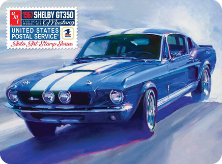1967 Shelby GT350 Mustang 1:25 1356 Plastic Model Kit Car Model Kit AMT 