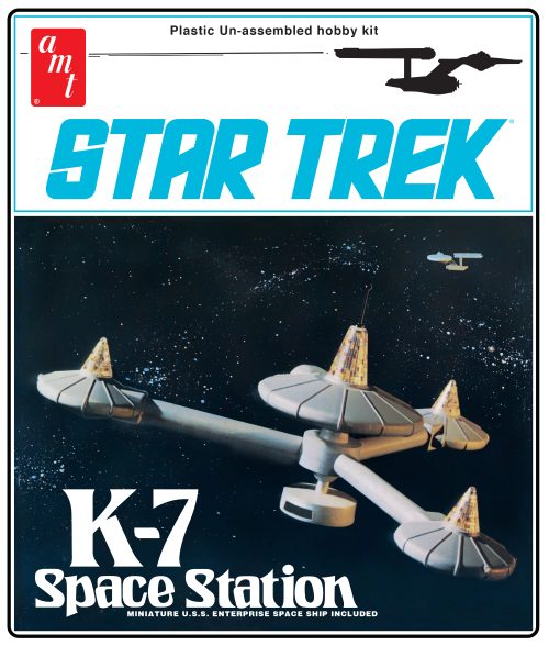 AMT Star Trek K-7 Space Station 1/7600 Plastic Model Kit 1415