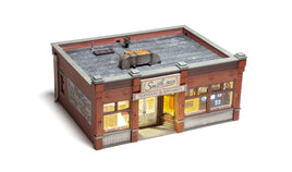 Woodland Scenics Smith Brothers TV & Appliance - HO Scale - Built-Up Model Train Accessories Woodland Scenics 