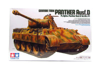 Panther Ausf.D German Tank Tamiya 35345 1/35 New Military Armor Plastic Model - Shore Line Hobby