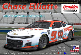 Chase Elliott Next Gen 2022 Camaro NASCAR 1:24 Plastic Model Kit Race Car Model Kits Salvino JR Models 