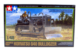 Komatsu G40 Bulldozer Japanese Navy Tamiya #32565 1/48 New Military Model Kit - Shore Line Hobby