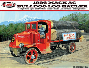 1926 MACK AC Bulldog Logging Truck 1/24 Plastic Model Kit