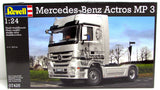 Mercedes-Benz Actros MP 3 Revell #07425 1/24 Scale New Plastic Model Truck Kit - Shore Line Hobby