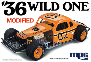 1936 Wild One Modified Stocker Race Car 1/25 MPC Models 929 Plastic Model Kit - Shore Line Hobby