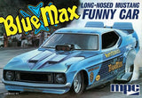 MPC Blue Max Long-Nosed Mustang Funny Car 1:25 930 Model Kit