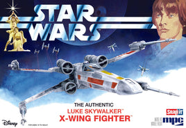 Star Wars Authentic Luke Skywalker X-Wing Fighter 1:63 948 Plastic Model Kit Science Fiction Model Kits MPC 