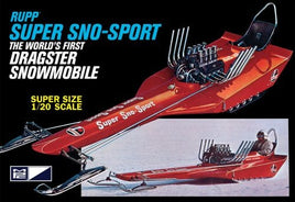 MPC RUPP Super SNO-SPORT Snowmobile Dragster 1:20 961 Plastic Model Kit Scale Model Kits MPC 