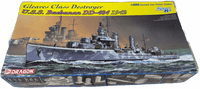 Dragon Models USS Buchanan DD-484 1942 1:350 1021 Plastic Ship Model Kit