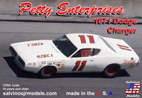Salvinos JR Models Petty Enterprises 1971 Dodge® Charger 1/25 Plastic Model Kit