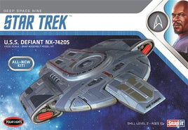 Polar Lights Star Trek USS Defiant NX-74205 1/1000 Snap Assembly Model Kit Space Model Kits Polar Lights 