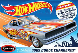 Polar Lights 1969 Dodge Charger Funny Car Hot Wheels 1/25 988