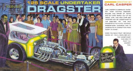 Polar Lights Carl Casper Undertaker Dragster 1:25 996 Plastic Model Kit Race Car Model Kits Polar Lights 