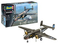 Revell Germany B-25D Mitchell Bomber 1:48 4977 Plastic Model Kit