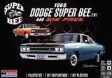 Revell 1969 Dodge Super Bee 440 Six Pack (2 'n 1) Stock or Custom (1/24) 85-4505 - Shore Line Hobby