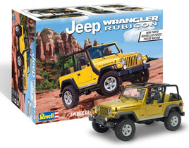 Revell Jeep Wrangler Rubicon 1:25 85-4501 Plastic Model Kit - Shore Line Hobby