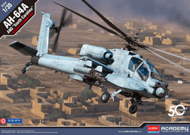 Academy 12129 AH-64A ANG "South Carolina" 1:35 12129 Helicopter Model Kit Helicopters Academy 