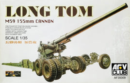 AFV Club 1/35 M59 155mm Long Tom Gun AF35009 Plastic Model Kit Military Models AFV Club 