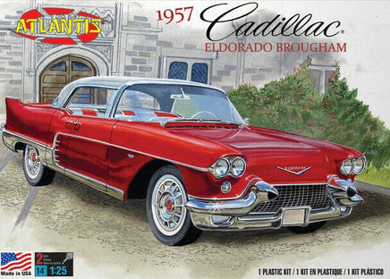 Atlantis Models 1957 Cadillac Eldorado Brougham 1/25 Model Kit 1244 Car Model Kit Atlantis Models 