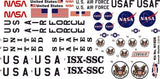 Atlantis Models Convair Shuttlecraft Plastic Model Kit 1/150 1828