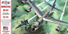 Atlantis Models Boeing B-52 with X-15 Plastic Model Kit 1/175 273 Plastic Model Kit Atlantis Models 