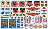 Phillips 66 and Union 76 Trucking Decals for 1/25 Scale Models by AMT MKA032 - Shore Line Hobby