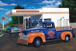1950 Chevrolet 3100 (UNION 76) Pickup Truck 1/25 AMT 1076 Truck Model Kit AMT 