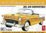 AMT 1134 1/16 1955 Chevy Bel Air Convertible Plastic Model Kit - Shore Line Hobby