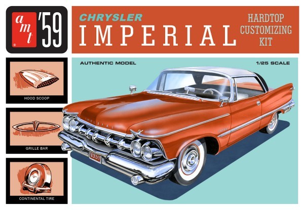 1959 Chrysler Imperial Customizing Car 1/25 AMT Models 1136 - Shore Line Hobby