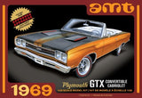 1969 Plymouth GTX Convertible Car 1/25 AMT Models Plastic Model Kit - Shore Line Hobby