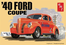 1940 Ford Coupe AMT 1141 1/25 Plastic Model Kit - Shore Line Hobby