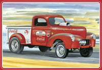 Coca-Cola 1940 Willys Gasser Pickup Truck 1/25 AMT Models Plastic Model Kit AMT 