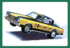 AMT 1/25 Plymouth Barracuda 1966 HEMI Under Glass Plastic Model 1153 Race Car Model Kit AMT 