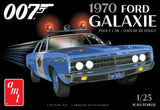 AMT Models James Bond 1970 Ford Galaxie Police Car 1/25 Plastic Model Kit 1172 - Shore Line Hobby