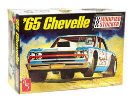 AMT 1965 Chevy Chevelle Modified Stocker 1/25 1177 Plastic Model Kit Race Car Model Kit AMT 