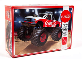 AMT 1988 Chevy Silverado Monster Truck (Coca-Cola) 1/25th 1184 Plastic Model Kit - Shore Line Hobby