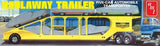 AMT Haulaway Trailer Five-Car Automobile Transporter 1/25 1193 Plastic Model Kit - Shore Line Hobby