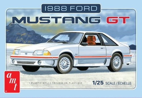 1988 Ford Mustang GT Car 1/25 AMT Models Plastic Model Kit - Shore Line Hobby