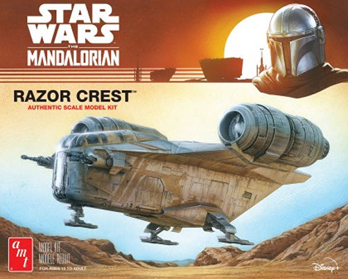 AMT 1273 Star Wars 'The Mandalorian' Razor Crest 1/72 Scale Plastic Model Kit