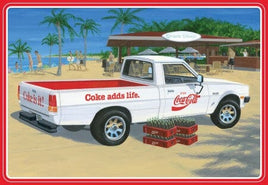 AMT 1980 "Coca Cola" Dodge Ram D-50 Pickup Plastic Model Kit 1306 Truck Model Kits AMT 